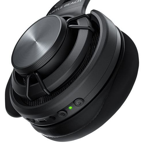 Image 11 of 12.. Turtle Beach Atlas Air Wireless Gaming Headset for PC/PlayStation - Black - Only at Best Buy
