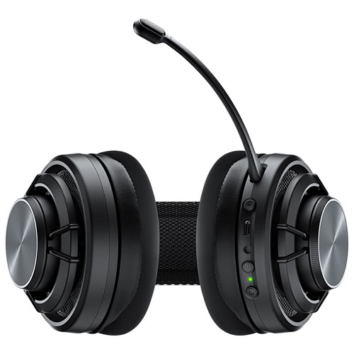 Image 5 of 12.. Turtle Beach Atlas Air Wireless Gaming Headset for PC/PlayStation - Black - Only at Best Buy