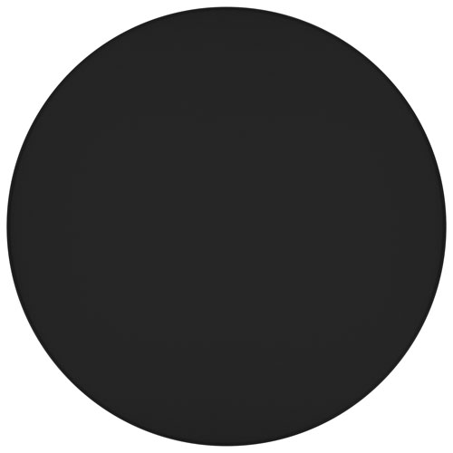 Boden 2-Piece Contemporary Round Table Set - Black/Walnut