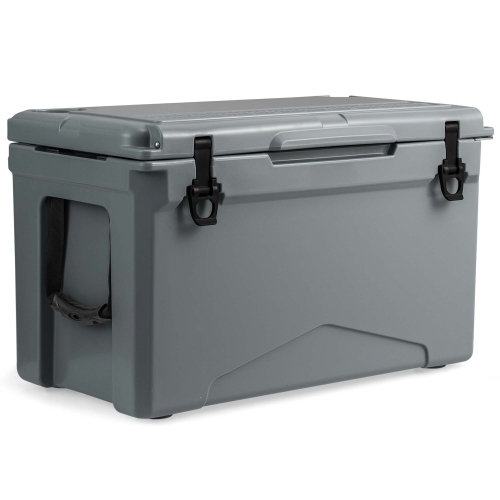 Costway 50 QT Rotomolded Cooler Portable Ice Chest Ice Retention for 5-7 Days