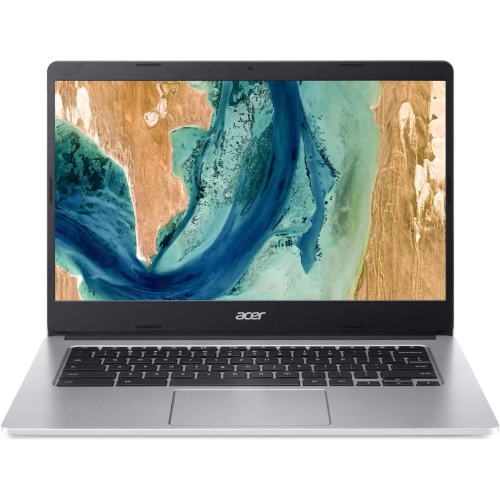 Refurbished Acer CB314-2HT-K4YL 14" FHD Touchscreen MediaTek MT8183 2GHz MediaTek Mali-G72 MP3 8GB RAM 128GB SSD Chrome OS Pure Silver