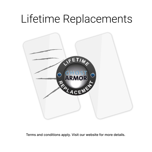Ghost Armor iPhone 12 Screen Protector - Military Grade Polyurethane - Lifetime Replacements
