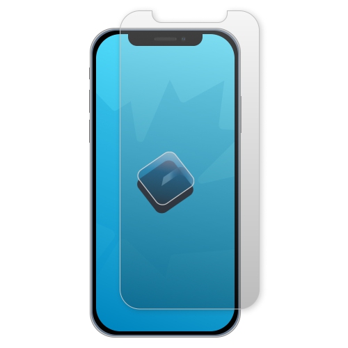Ghost Armor iPhone 12 Matte Screen Protector - Military Grade Polyurethane - Lifetime Replacements