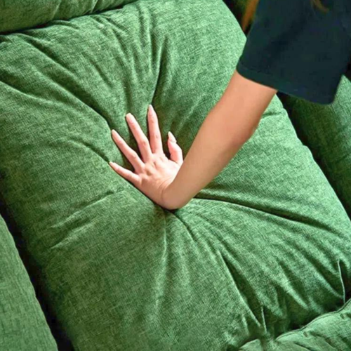 LivinVeluris Large Bean Bag Chair & Lounger - Green