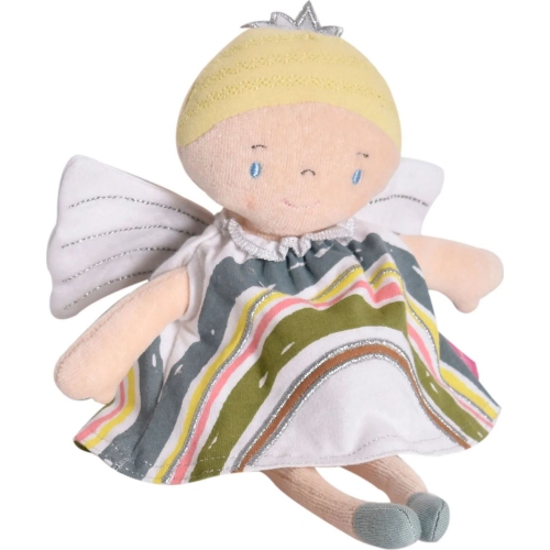 TIKIRI  Bonikka Collection Soft Body Plush Doll - Blonde Rainbow Fairy (11 Inch)