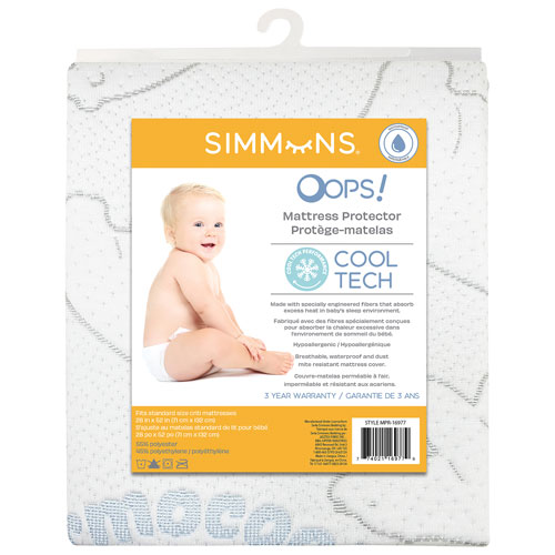 Simmons Cool Tech Crib Mattress Protector