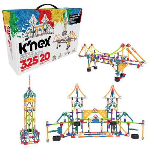 Ensemble de construction classique Constructeurs de ville de K'NEX - 325 pièces