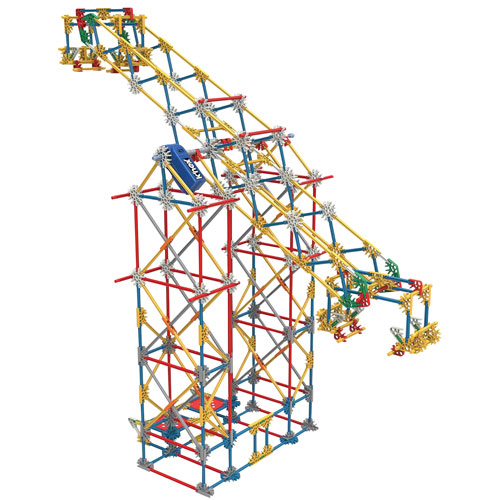 K'NEX 3-in-1 Classic Amusement Park Building Set - 744 Pieces (17035)