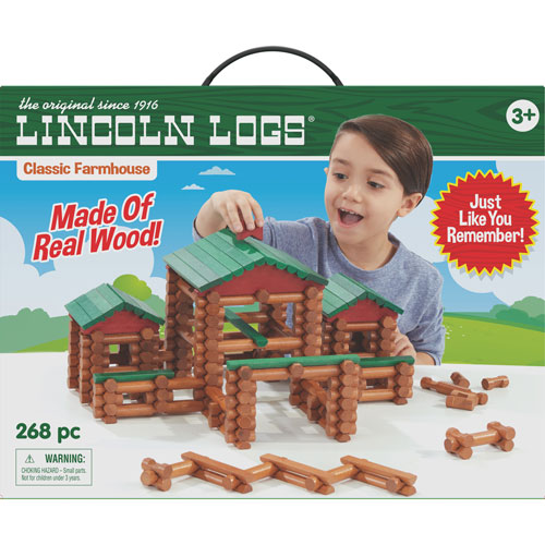 Lincoln Logs Classic Farmhouse - 268 Pieces