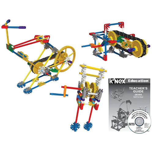 K'NEX Education Intro to Simple Machines Gears Set - 198 Pieces