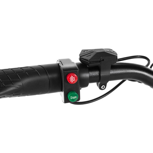 Vélo de ville électrique repliable GoExpress de GoPowerBike - Noir