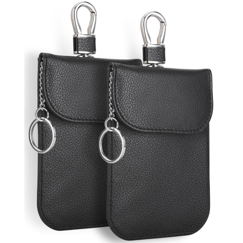 Sac pour porte-clés, protecteur pour porte-clés Faraday, pochette antivol, bloqueur de boîtier antivol, sac de blocage de signal RFID pour clé de