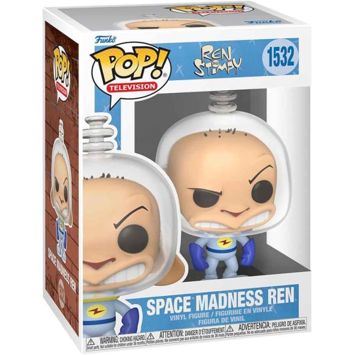 Pop Television - figurine de 3,75 po de Ren & Stimpy - Space Madness Ren n° 1532