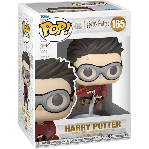 Pop Movies Harry Potter 3.75 Inch Action Figure - Harry Potter with Broom #165