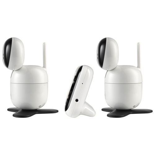 Interphone de surveillance vidéo motorisé Wi-Fi HD de 5 po de Motorola - Paquet de 2