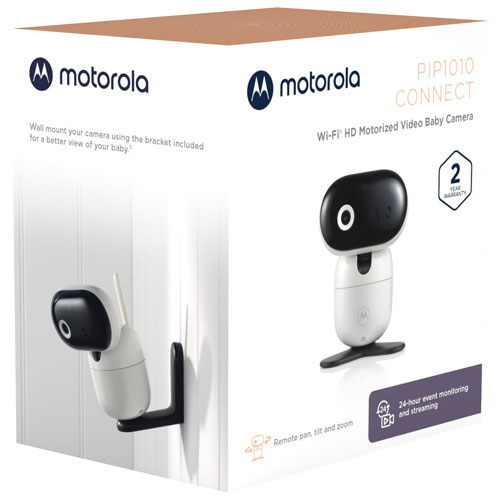 Interphone de surveillance intelligent Wi-Fi HD avec vision nocturne de Motorola