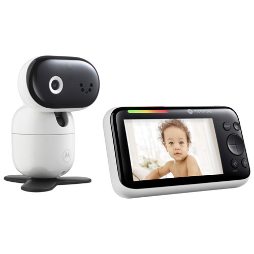 Motorola 5" Wi-Fi Motorized Smart Monitor - White