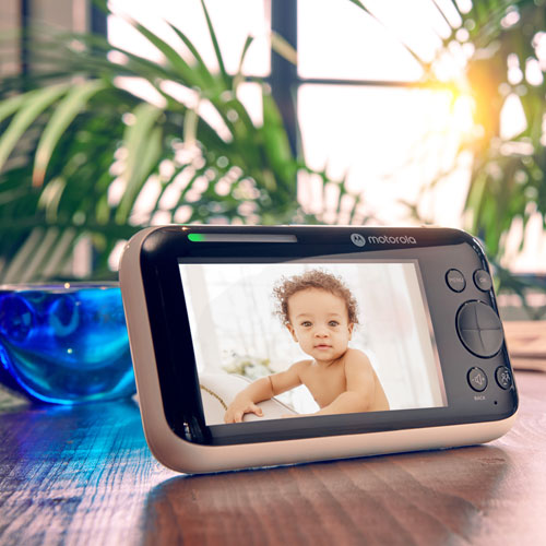 Motorola 5" Wi-Fi Motorized Smart Monitor (PIP1510-2) - Double Camera - White