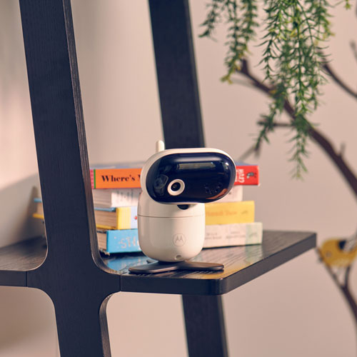 Motorola 5" Wi-Fi HD Motorized Smart Monitor - White