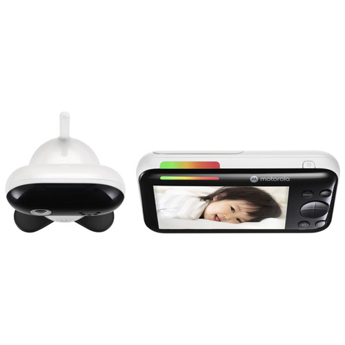 Motorola 5" Wi-Fi HD Motorized Smart Monitor - White