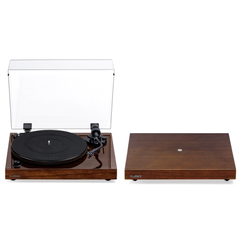 Fluance RT82 Reference HiFi Vinyl Turntable Record Player with Ortofon OM10 Cartridge And Anti-Vibration Isolation Base