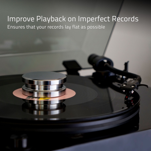 Fluance Turntable Isolation Base And Vinyl Record Weight Stabilizer
