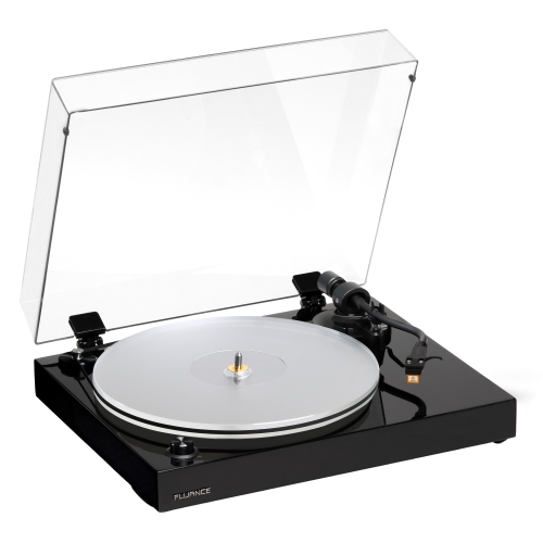 Fluance RT85N Reference HiFi Turntable with Nagaoka MP-110 Cartridge And Anti-Vibration Isolation Base