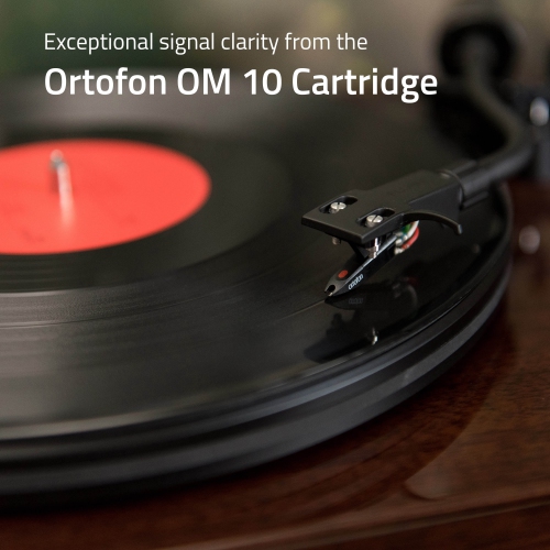 Fluance RT82 Reference HiFi Vinyl Turntable Record Player with Ortofon OM10 Cartridge And Anti-Vibration Isolation Base