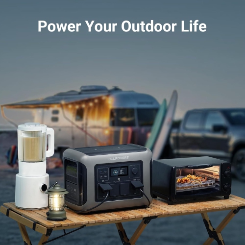 ALLPOWERS R1500 Portable Power Station, 1152Wh LiFePO4 Battery Backup w/ 4 1800W AC Outlets