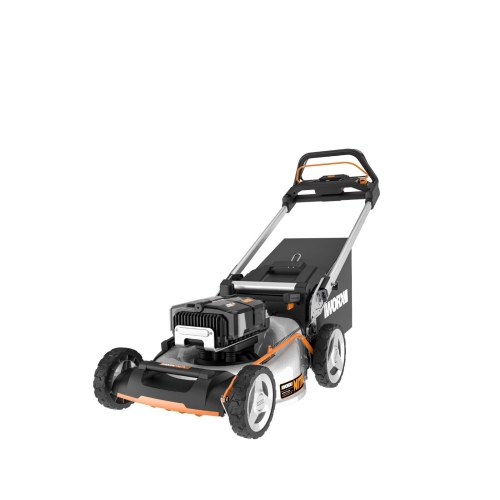 WORX  Wg761 Nitro 80V 21" Cordless Self-Propelled Lawn Mower With Brushless Motor & Rear Wheel Drive