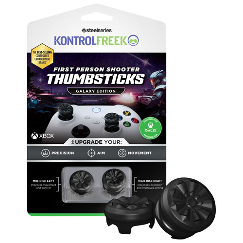 Capuchons antidérapants Performance de KontrolFreek édition Galaxy pour Xbox Series X - Noir