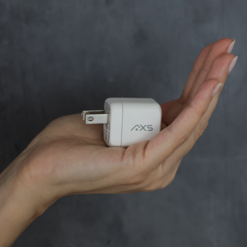 AXS 20W PROCharge USB-C PD GaN Wall Charger with PPS | White