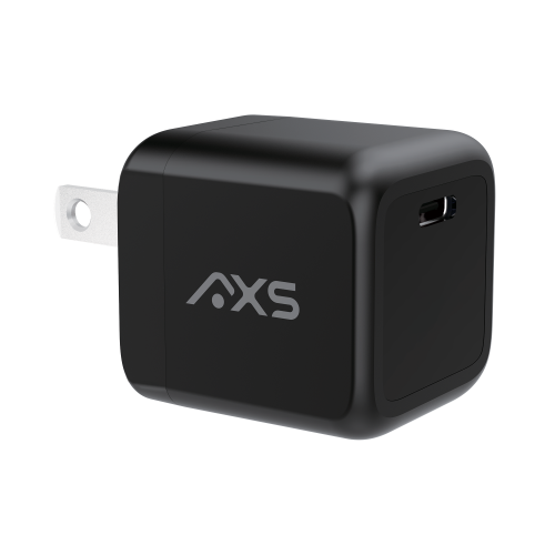 AXS BY AXESSORIZE  Axs 30W Procharge USB-C Pd Gan Wall Charger With Pps | In Black