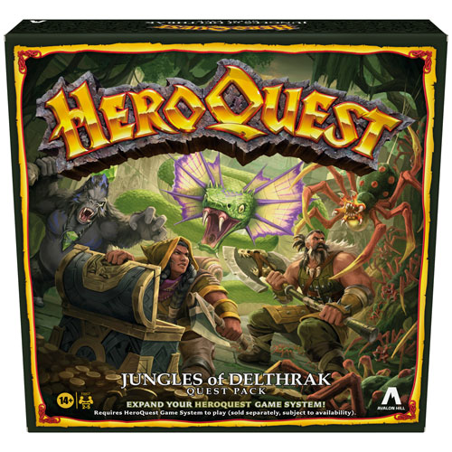 Hasbro HeroQuest Jungles of Delthrak Quest Pack