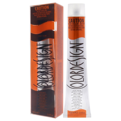 Direct Permanent Hair Color - 6.4 Dark Copper Blonde by ColorDesign for Unisex - 3.4 oz Hair Color