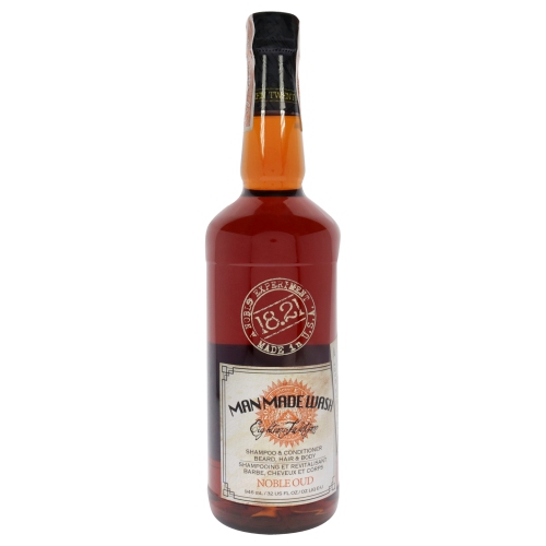 18.21 MAN MADE  Man Made Wash - Noble Oud By for Men - 32 OZ 3-In-1 Shampoo, Conditioner And Body Wash