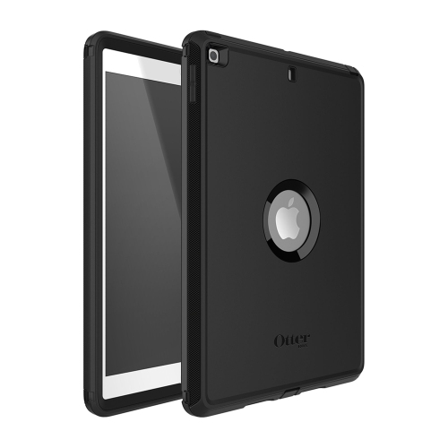 OtterBox Defender iPad 10.2: Plastic Fitted Hard Shell Case – Black