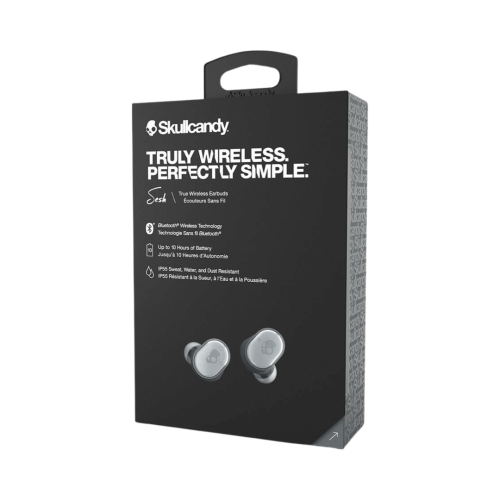 Refurbished - Skullcandy Sesh Wireless Earbuds - Black