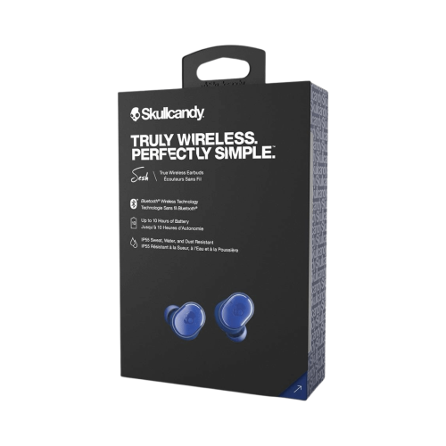 Refurbished - Skullcandy Sesh Wireless Earbuds - Blue