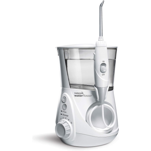 Image 1 of 10.. Waterpik Aquarius Water Flosser Professional For Teeth, Gums, Braces, Dental Care, Electric Power With 10 Settings, 7 Tips For Multiple Users