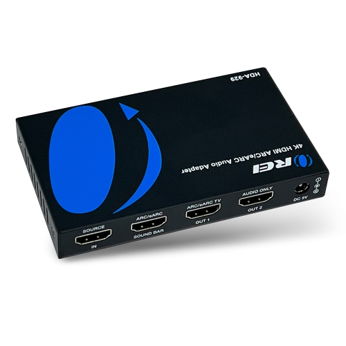 OREI 4K HDMI Audio Extractor ARC/EARC - Auto EDID Management