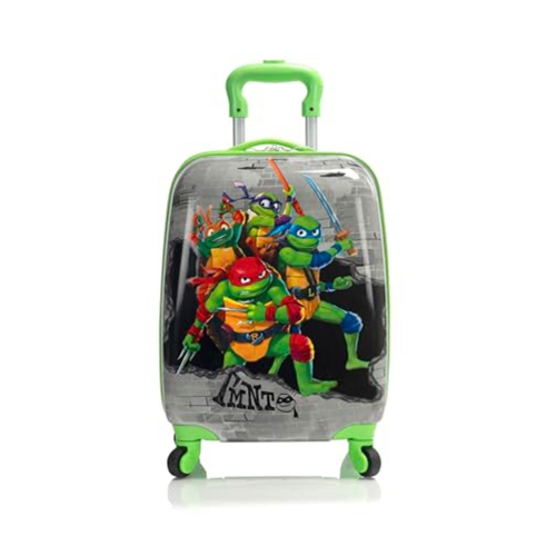 Valise de cabine rigide de 18 po à roulettes pivotantes Teenage Mutant Ninja Turtles pour enfants
