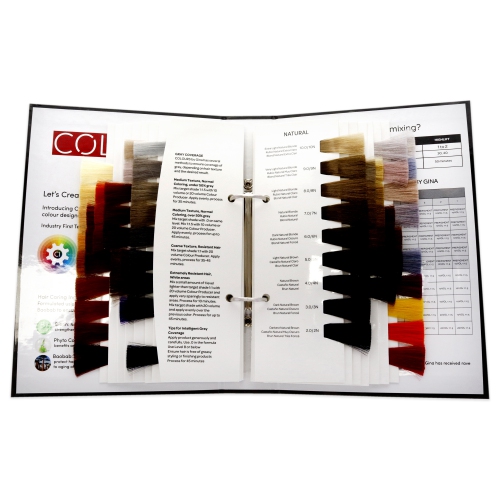 Swatch Book by Colours By Gina for Unisex - 1 Pc Book