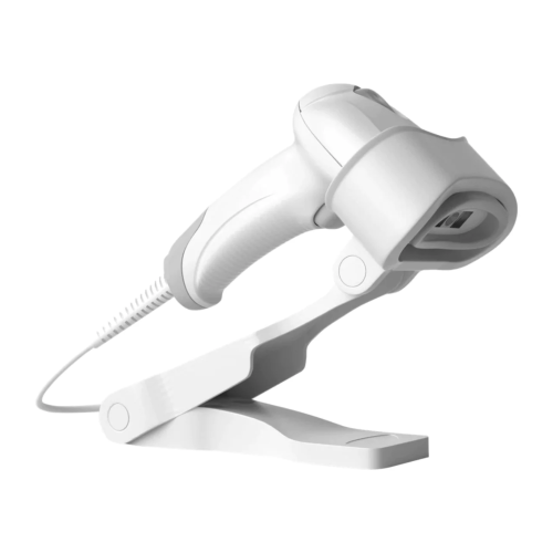 BSH-20U WHT Scanner, Handheld, 1D/2D Imager, USB Cable, White, Includes Stand, mC-Print and mPOP Compatible