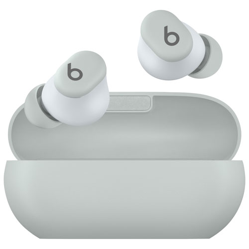 Écouteurs boutons 100 % sans fil à isolation sonore Solo Buds de Beats by Dr. Dre - Gris tempête