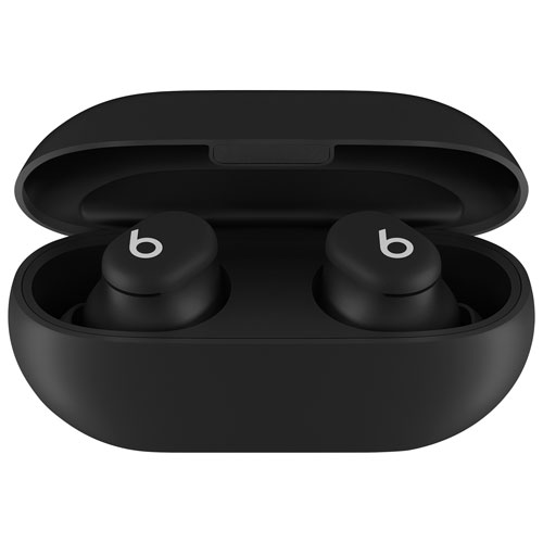 Écouteurs boutons 100 % sans fil à isolation sonore Solo Buds de Beats by Dr. Dre - Noir mat