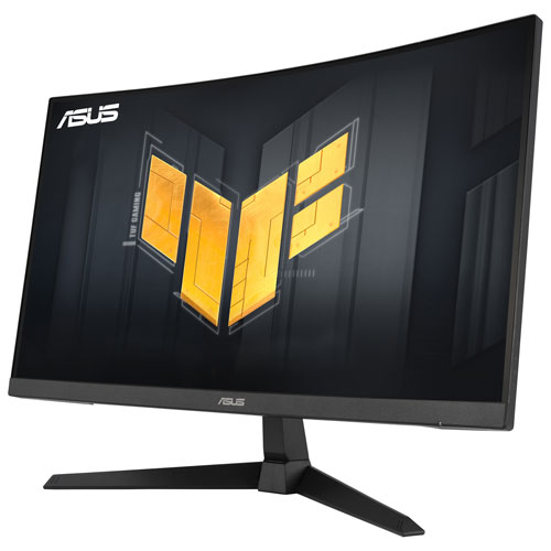 Moniteur jeu incurvé DEL VA HD int. FreeSync GTG 1 ms 180Hz 27 po TUF ASUS - Noir