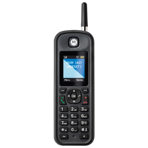 Motorola O21 DECT 6.0 2-Handset Outdoor Cordless Phone - Black