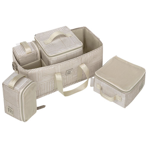 Ensemble de système Inter-Mix Deluxe de Petunia Picklebottom - Couture à carreau beige