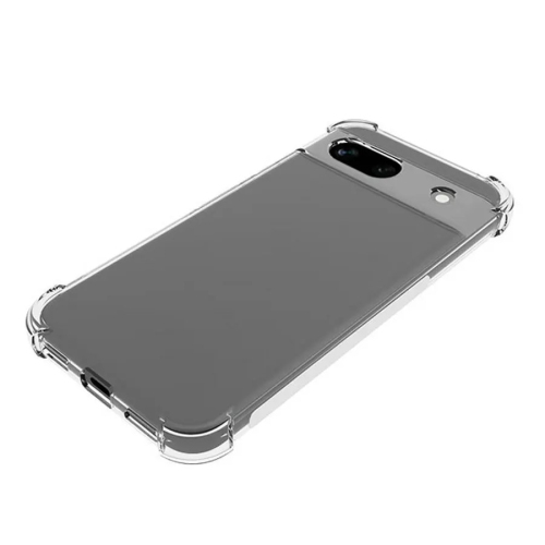 [CS] Thin TPU Bumper Soft Case Back Cover for Google Pixel 8A, Clear